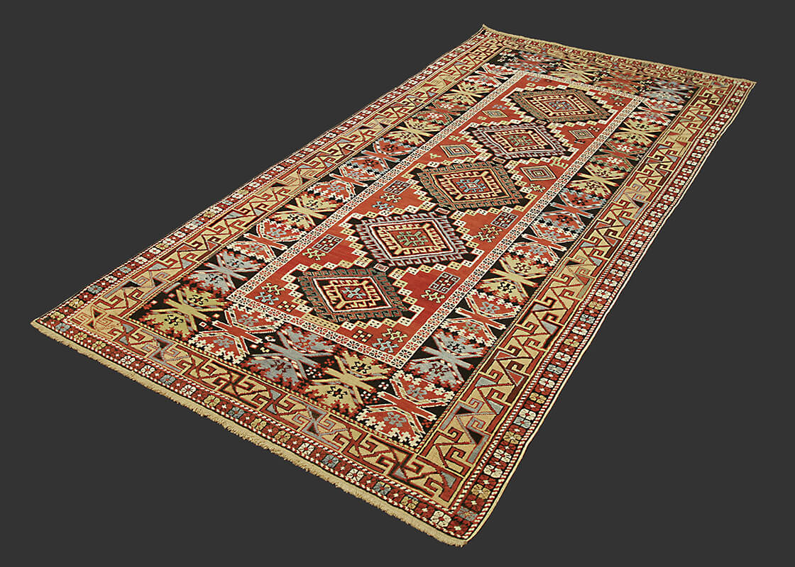 Antique Caucasian Shirvan Rug n°:29008767